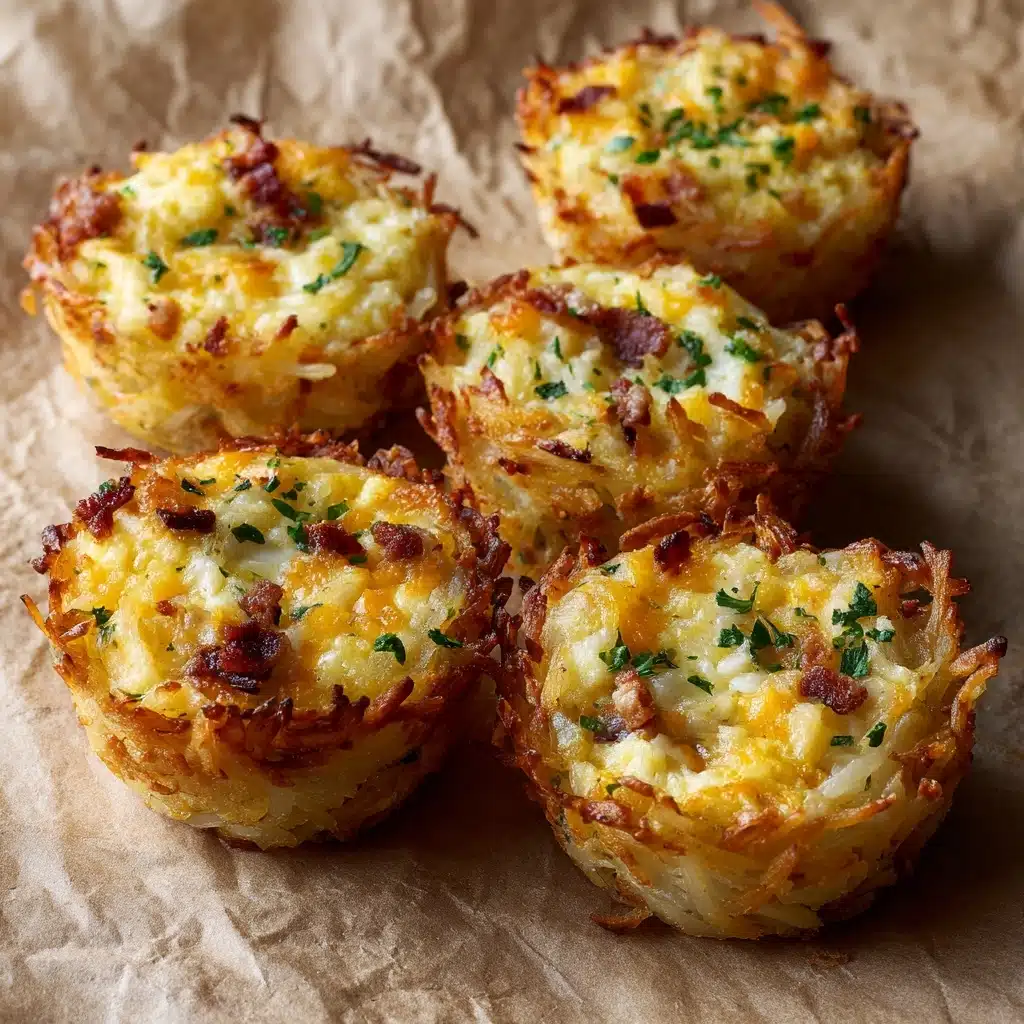 Customize Your Crispy Hash Brown Egg Cups: Endless Breakfast Ideas